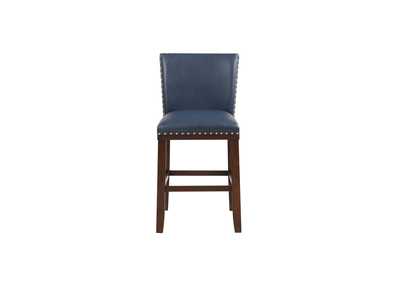 Image for Tiffany Navy KD Counter Dining Chair [2/Ctn]