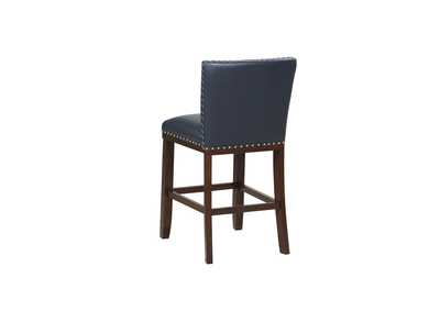 Tiffany Navy KD Counter Dining Chair [2/Ctn],Steve Silver