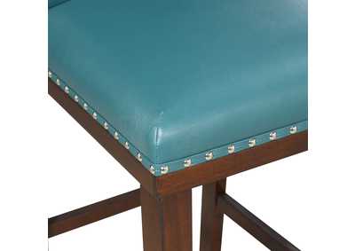 Tiffany Blue KD Counter Dining Chair [2/Ctn],Steve Silver