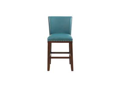 Image for Tiffany Blue KD Counter Dining Chair [2/Ctn]