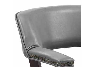 Image for Tournament Grey Arm Dining Chair [2/Ctn]