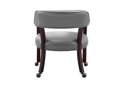 Tournament Grey Arm Dining Chair [2/Ctn],Steve Silver