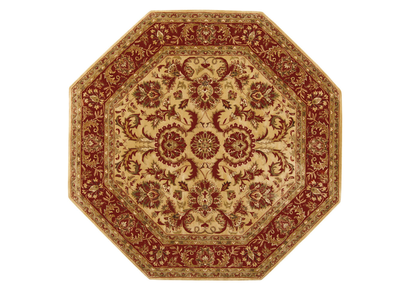 Ancient Treasures Green Area Rug,Surya