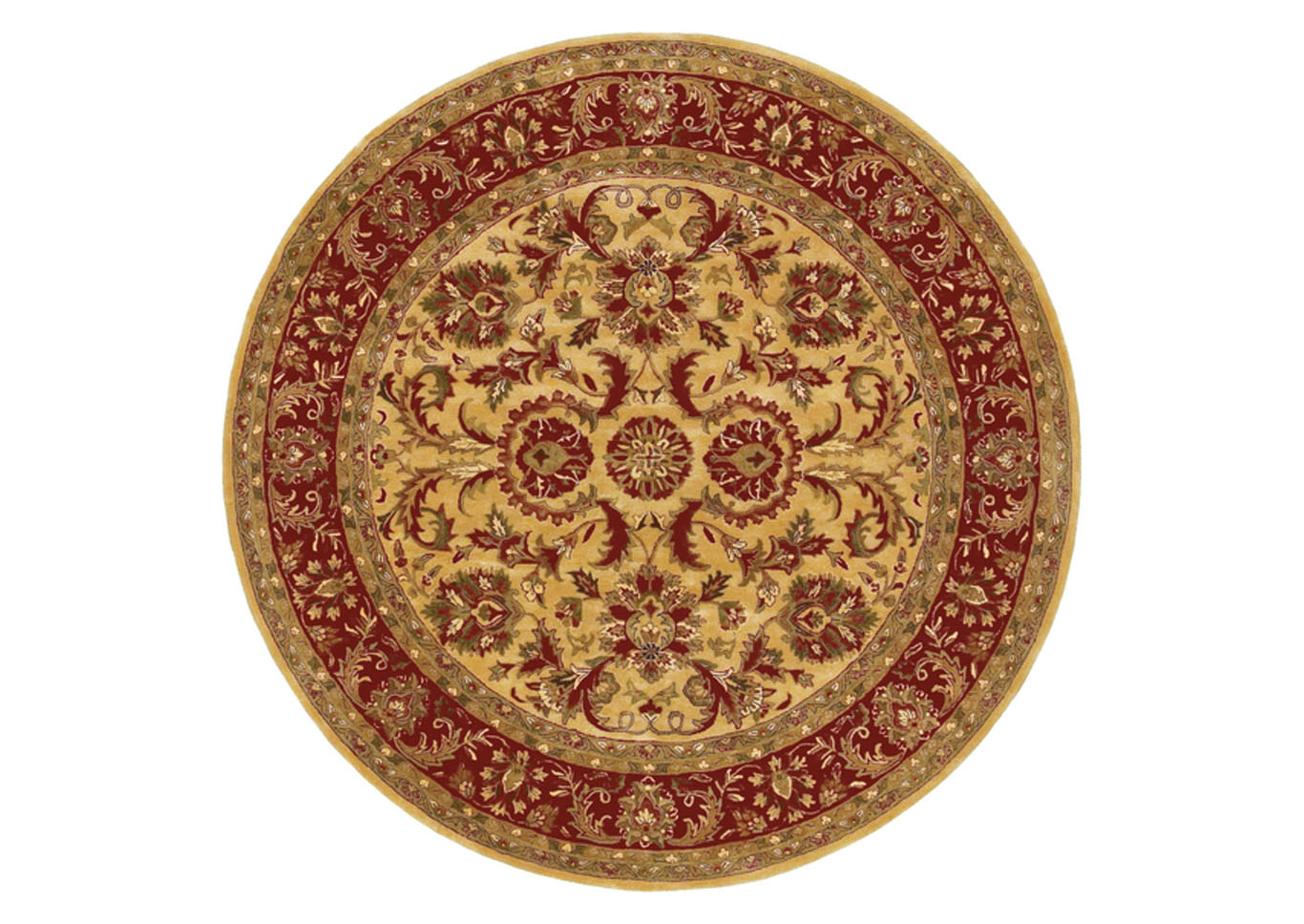 Ancient Treasures Green Area Rug,Surya