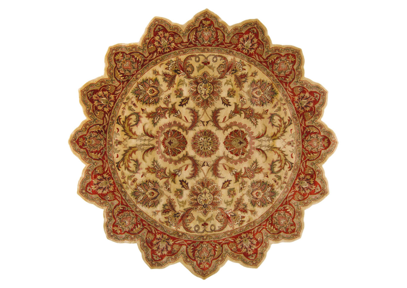 Ancient Treasures Green Area Rug,Surya