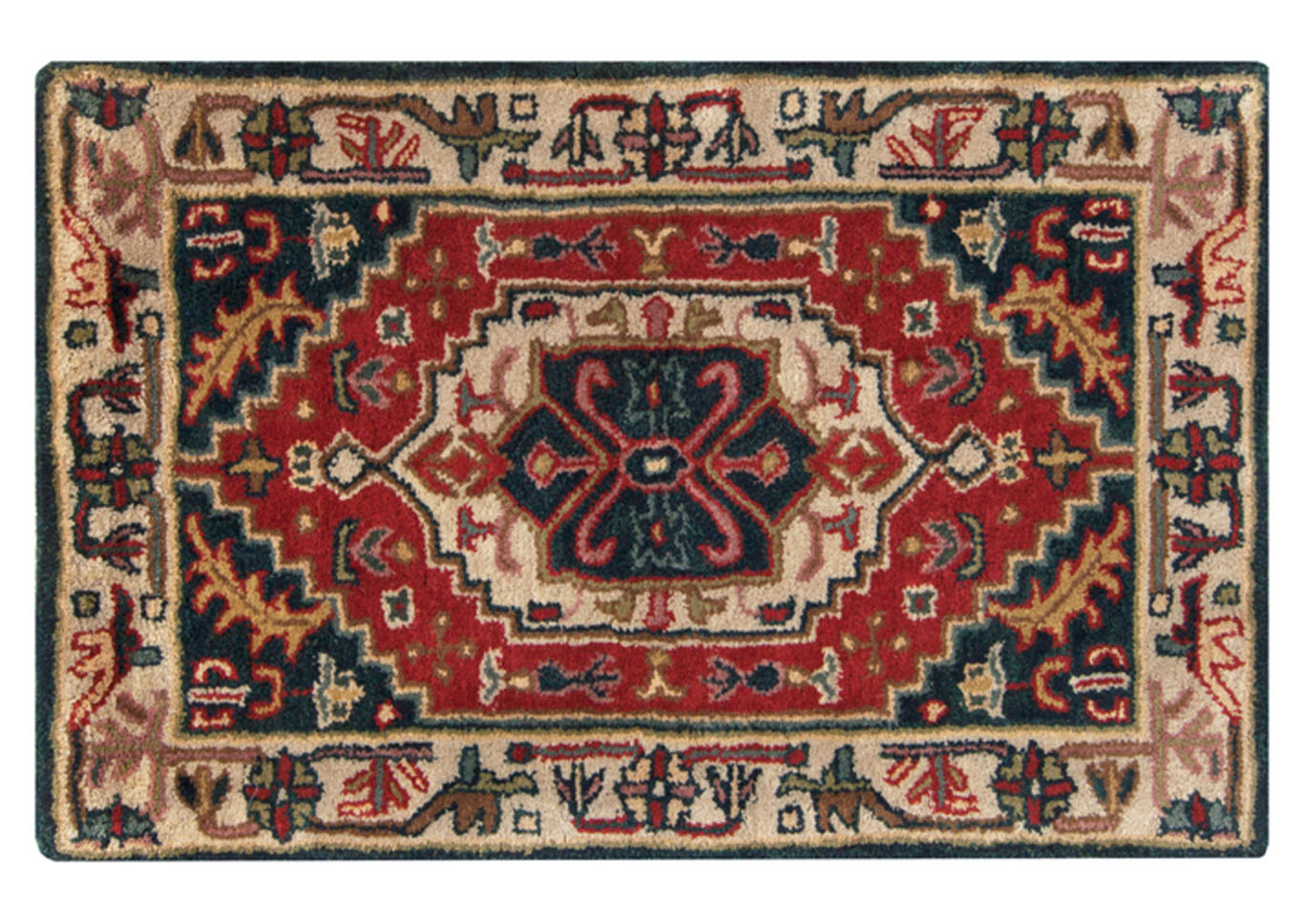 Ancient Treasures Red Area Rug,Surya