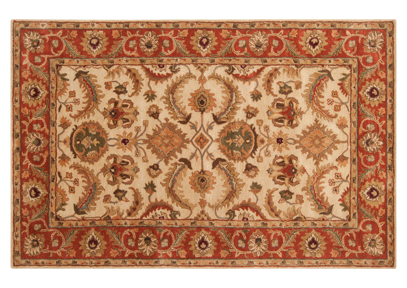 Ancient Treasures Neutral Area Rug,Surya