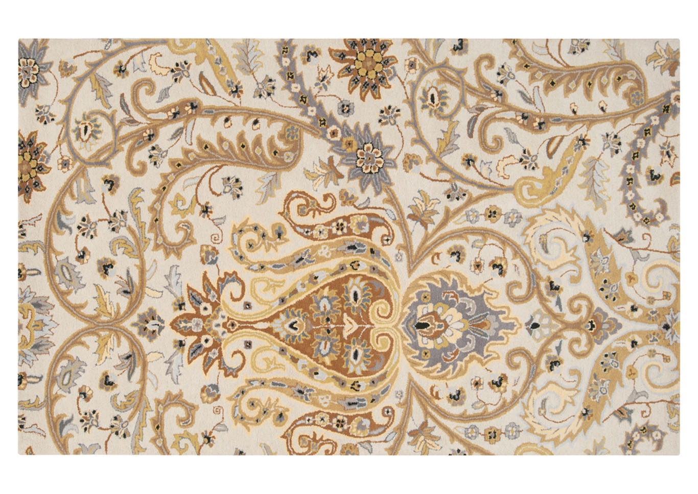 Ancient Treasures Neutral Area Rug,Surya