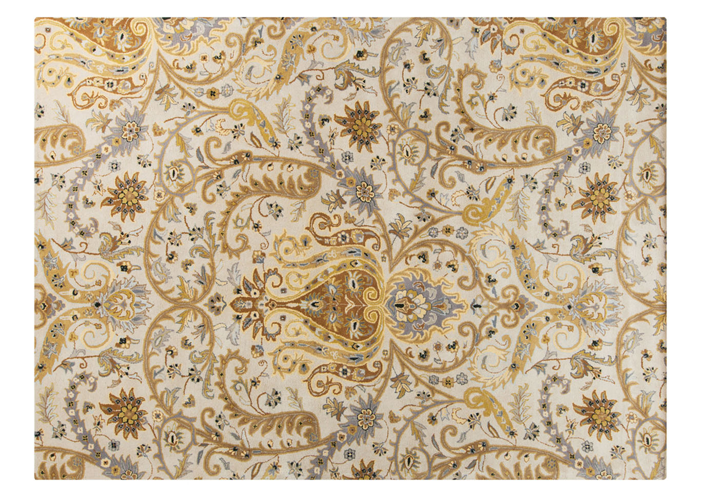 Ancient Treasures Neutral Area Rug,Surya