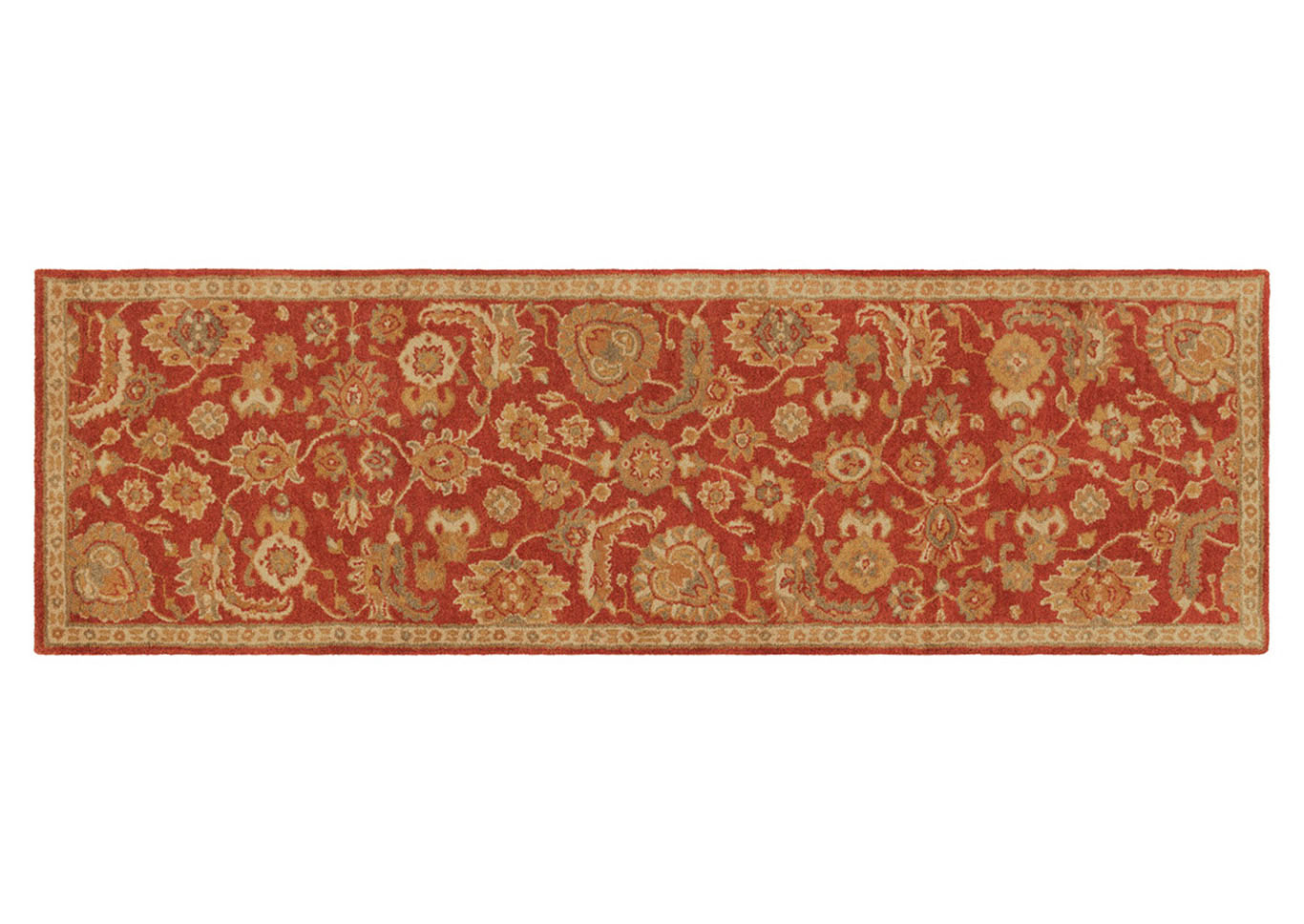 Ancient Treasures Red Runner,Surya