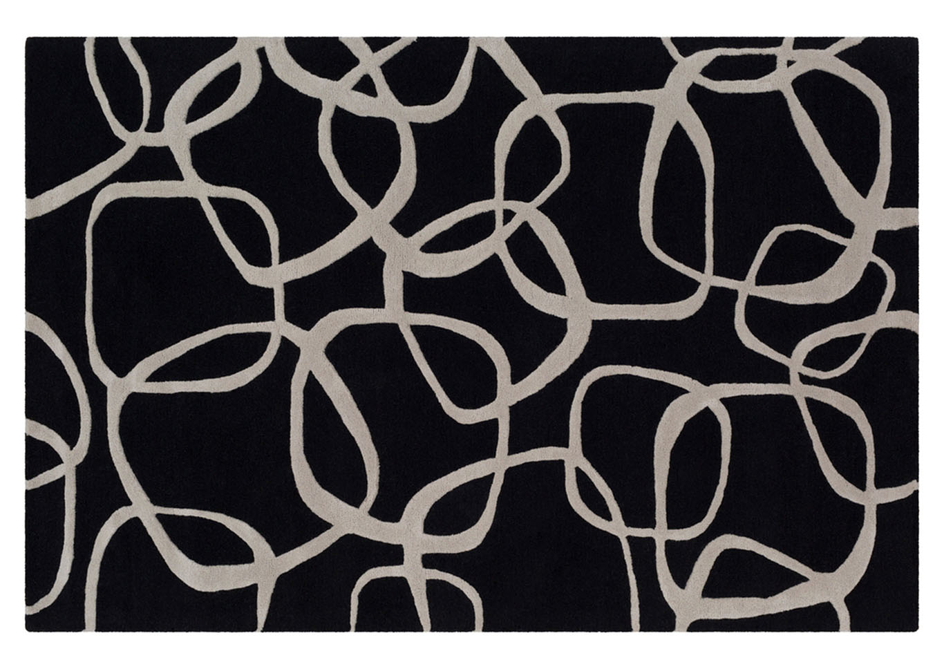 Amarion Black Area Rug,Surya