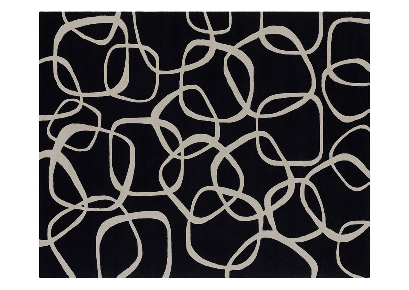 Amarion Black Area Rug,Surya