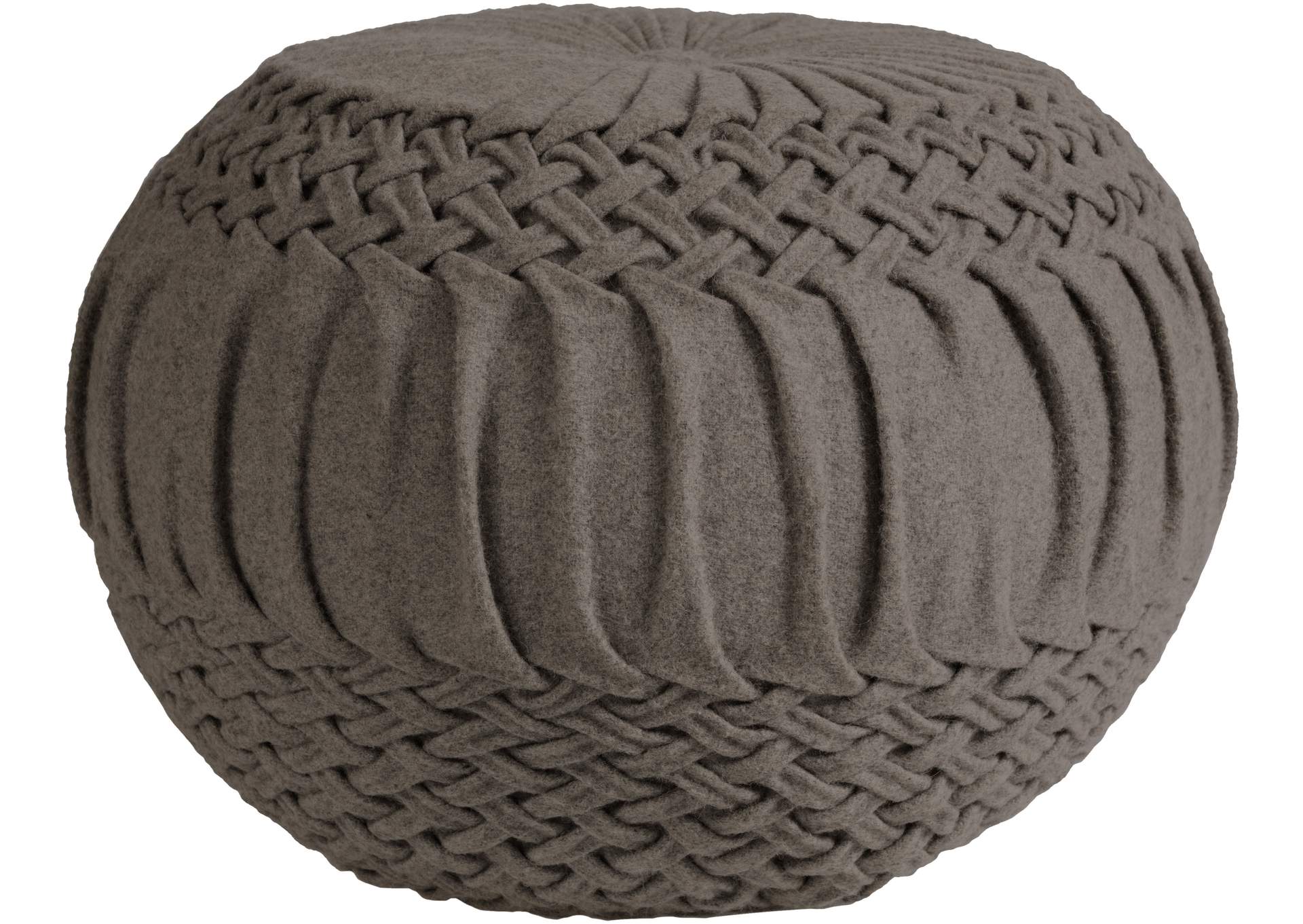 Alana Camel Pouf,Surya