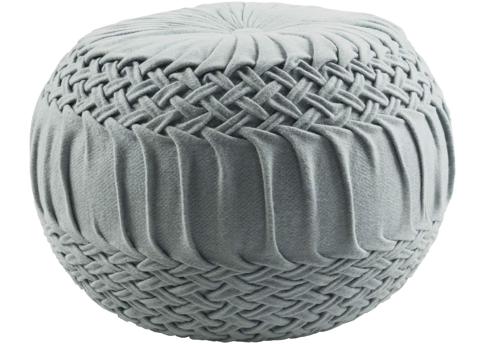 Alana Denim Pouf,Surya