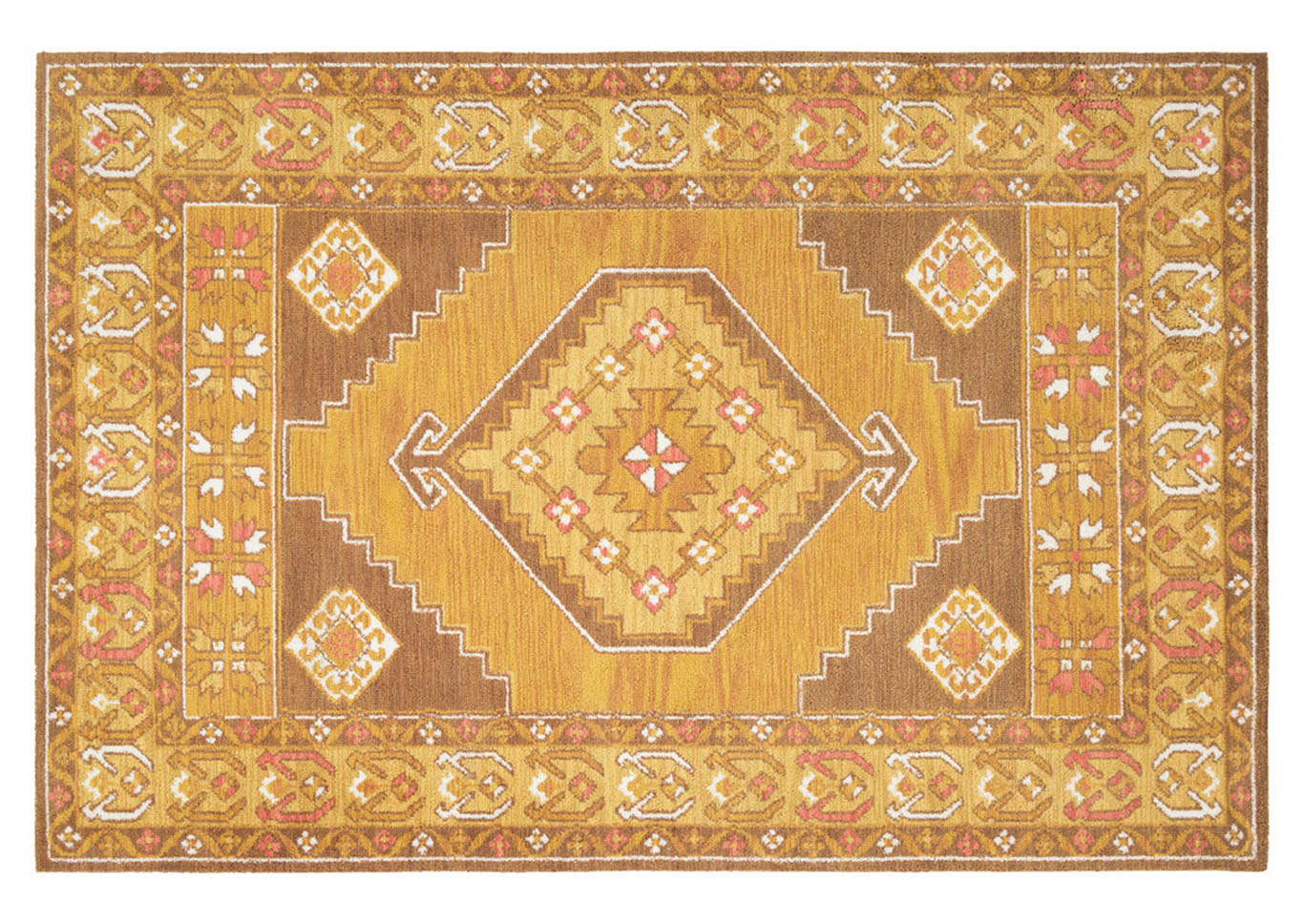 Arabia Yellow Area Rug,Surya