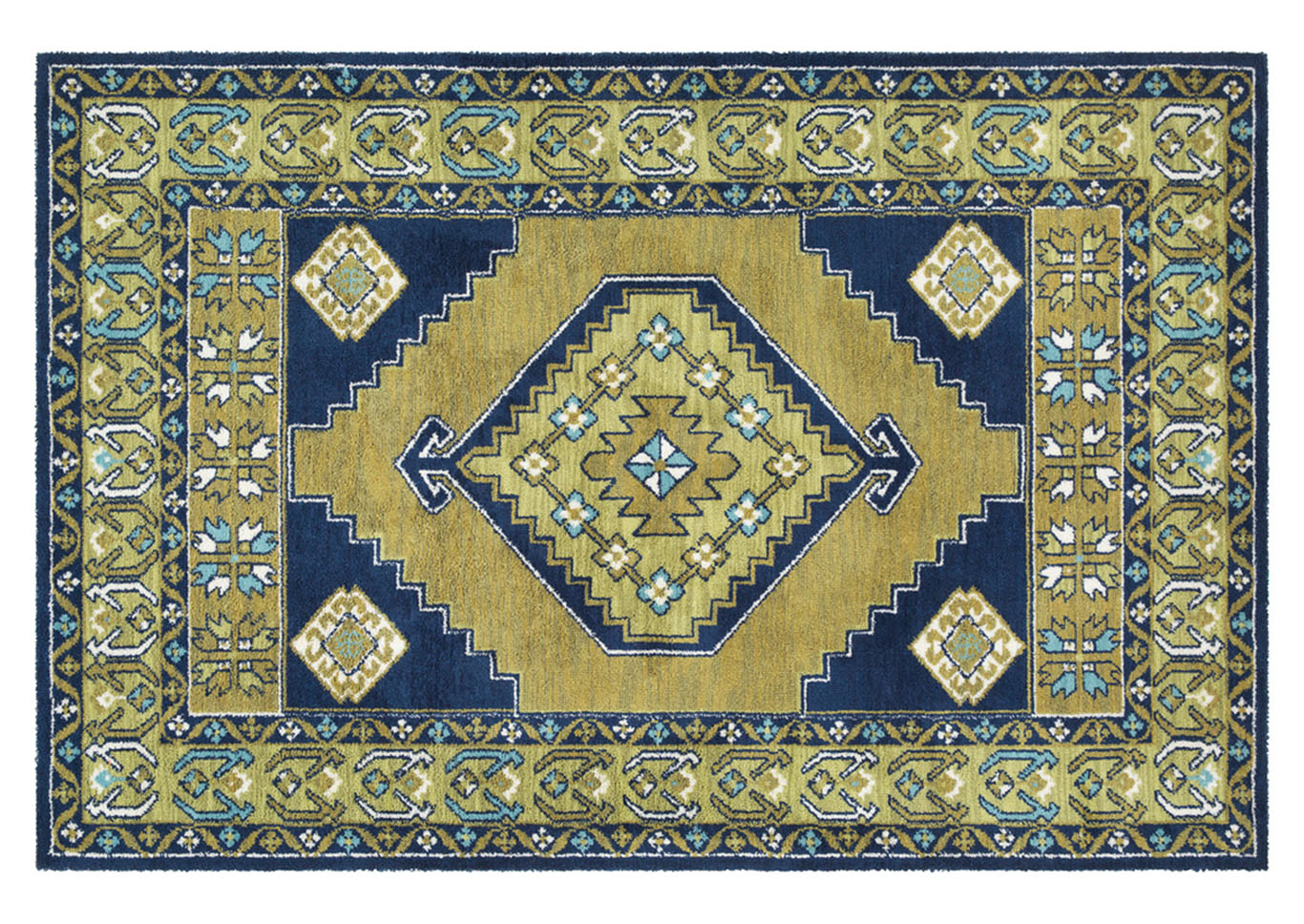 Arabia Green Area Rug,Surya