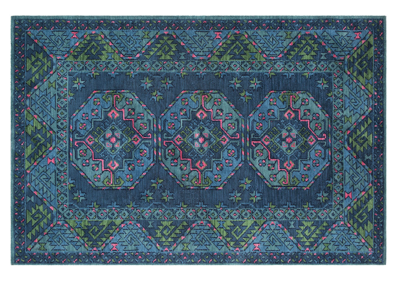Arabia Blue Area Rug,Surya