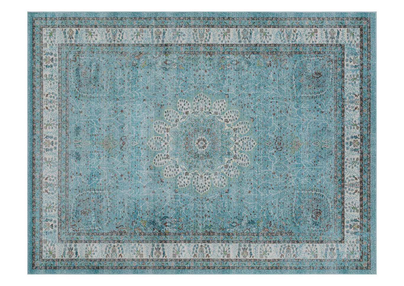 Aberdine Blue Area Rug,Surya