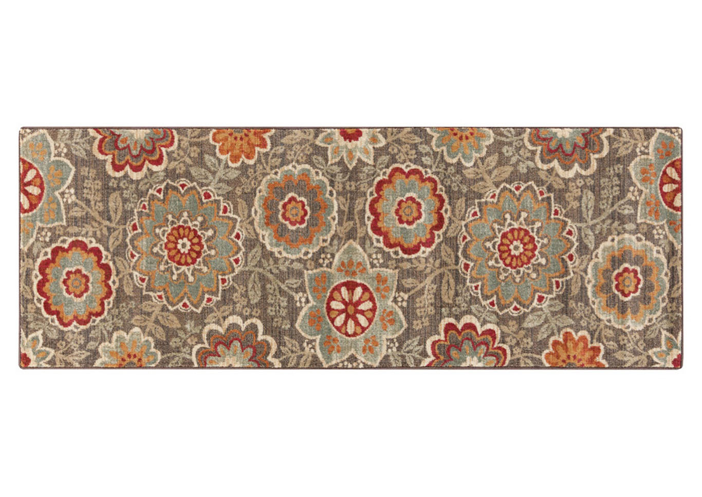 Arabesque Brown Runner,Surya