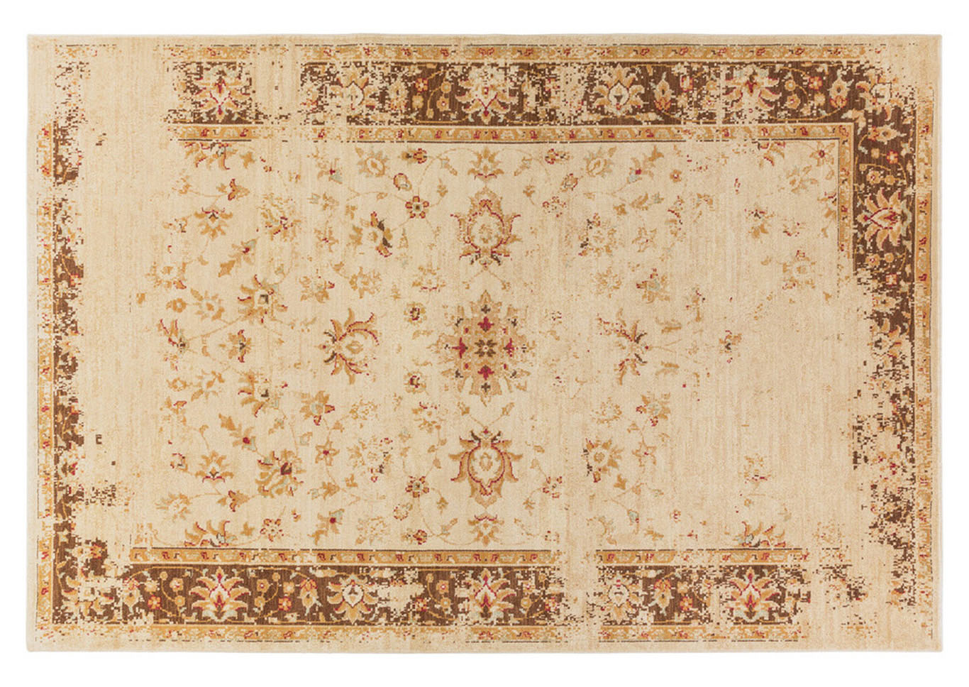 Arabesque Neutral Area Rug,Surya