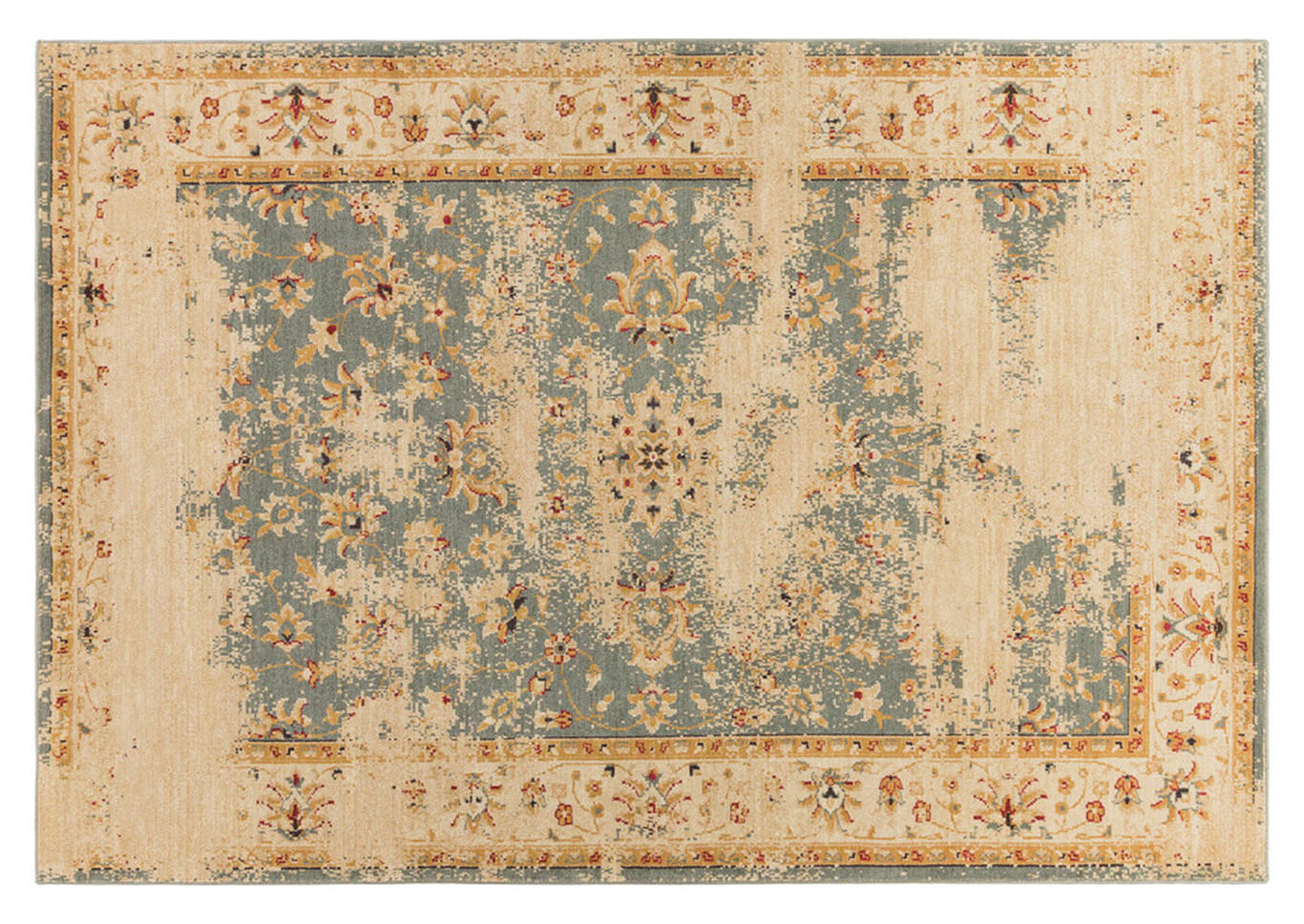 Arabesque Neutral Area Rug,Surya