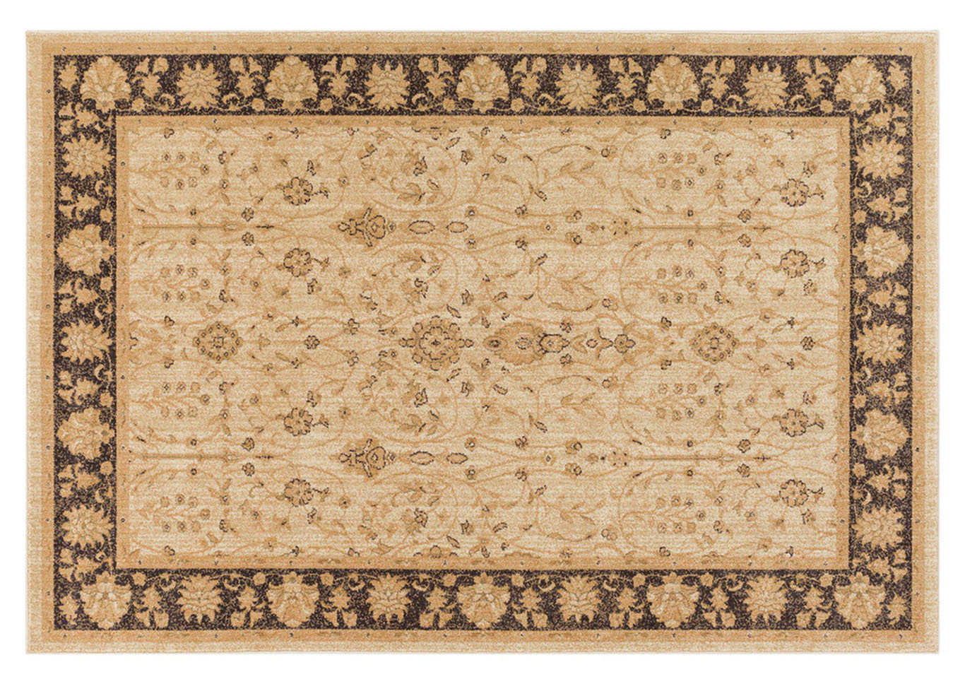 Arabesque Neutral Area Rug,Surya