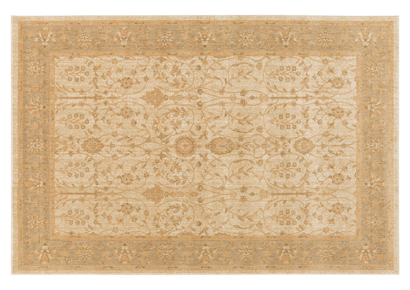 Arabesque Neutral Area Rug,Surya
