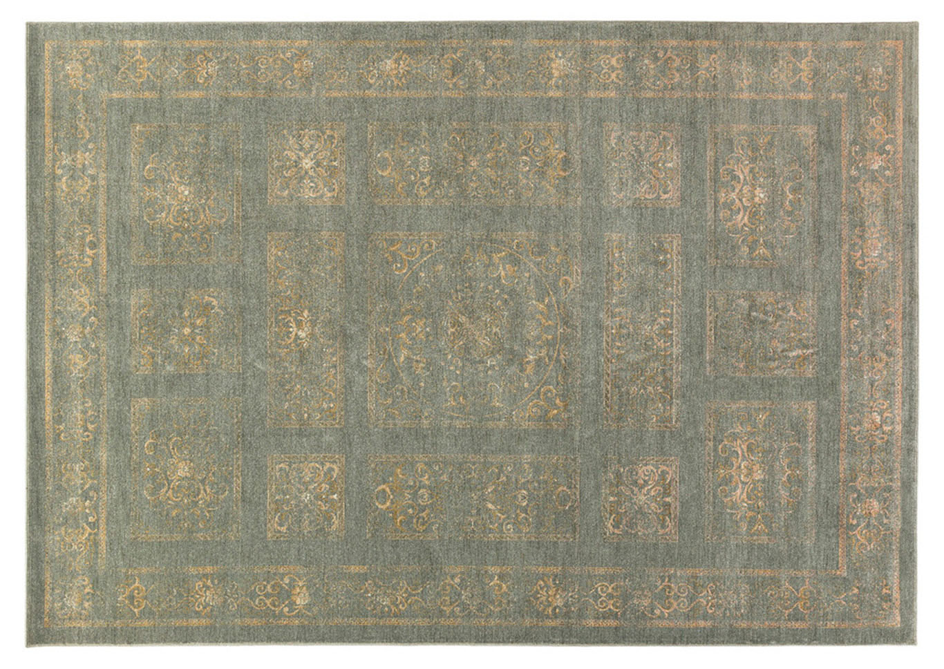 Arabesque Gray Area Rug,Surya