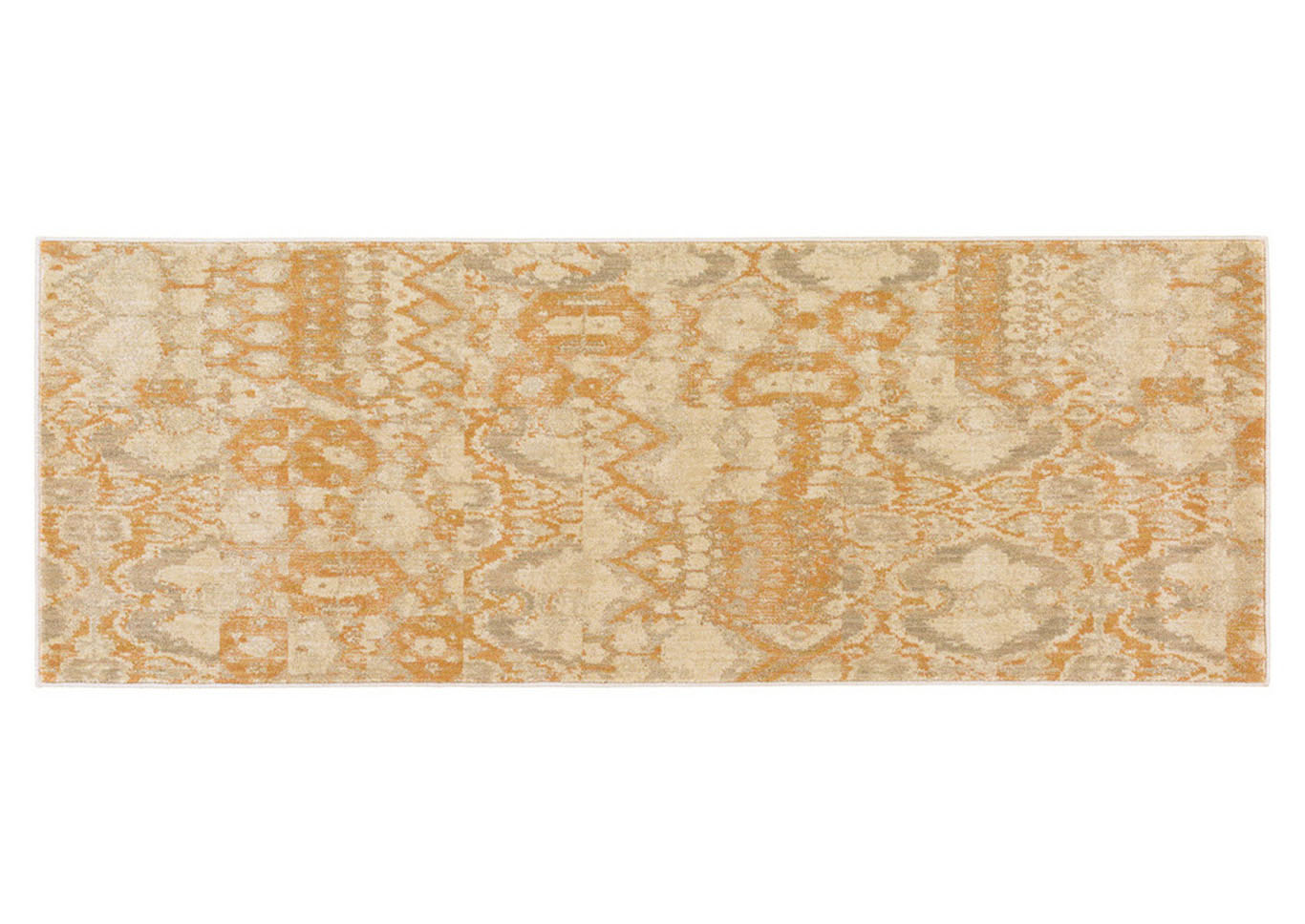 Arabesque Brown Runner,Surya
