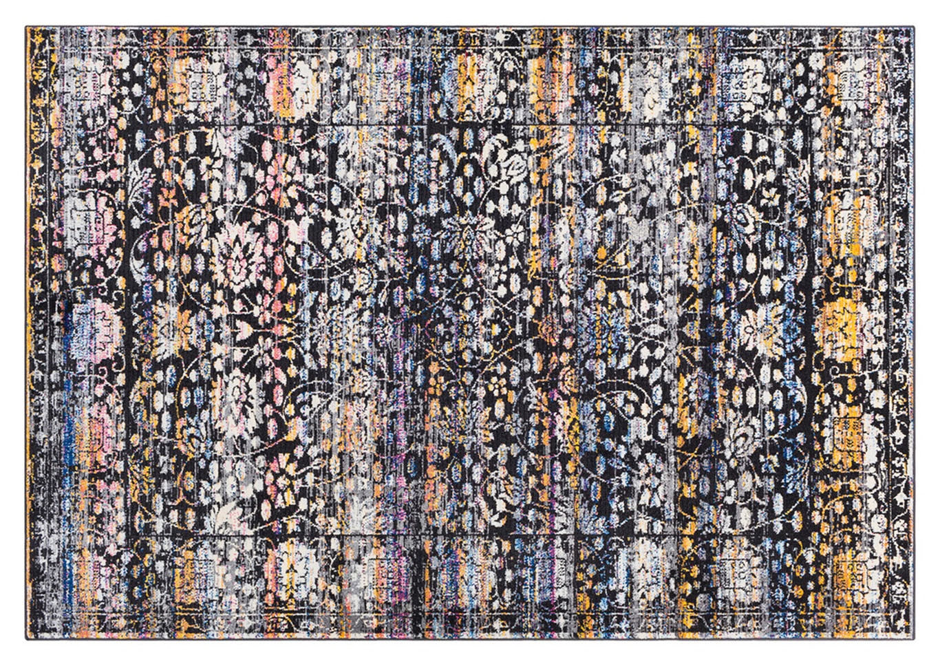 Alchemy Black Area Rug,Surya