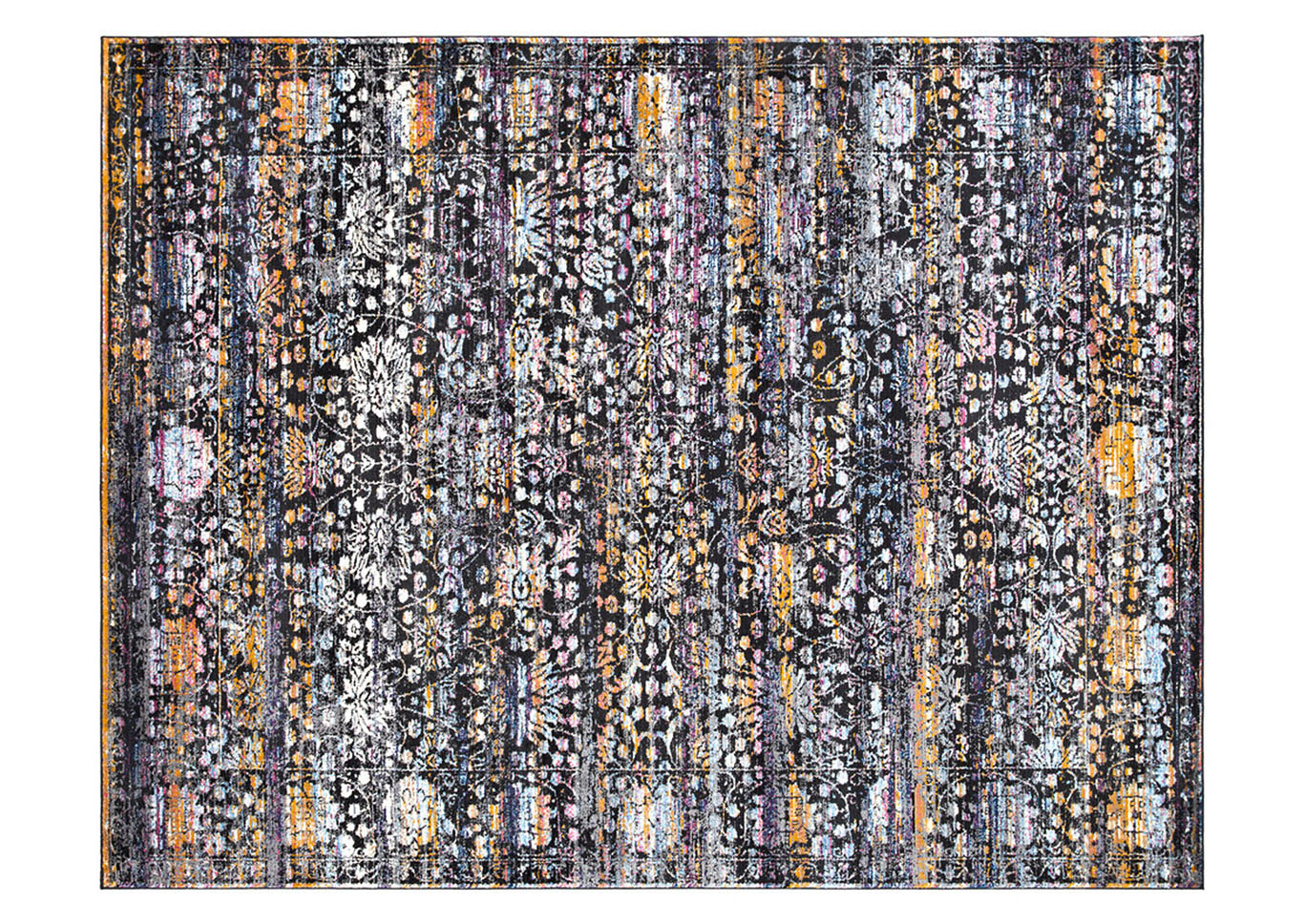 Alchemy Black Area Rug,Surya