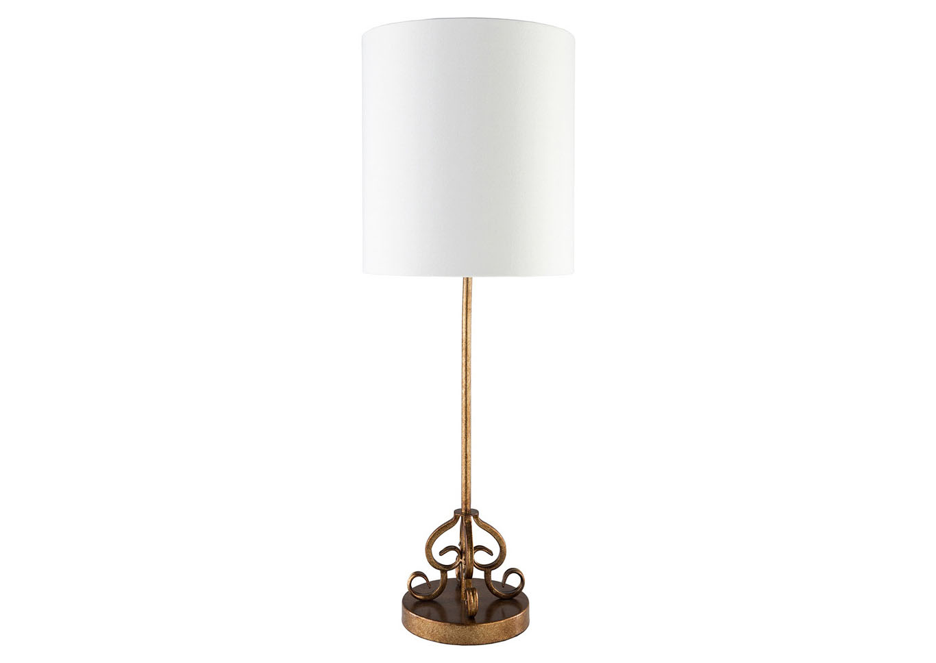 Ackerman Gold Table Lamp,Surya