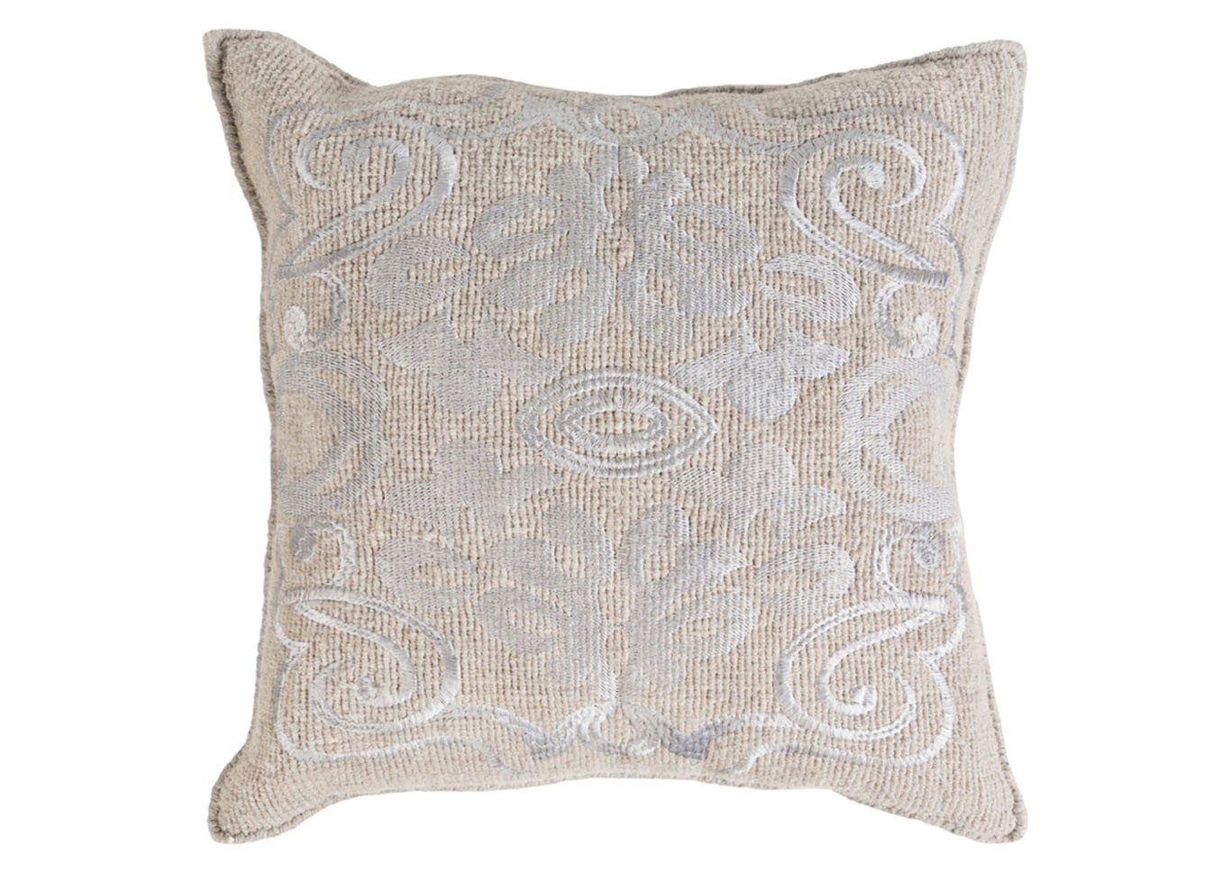 Adeline Grey Pillow Cover,Surya