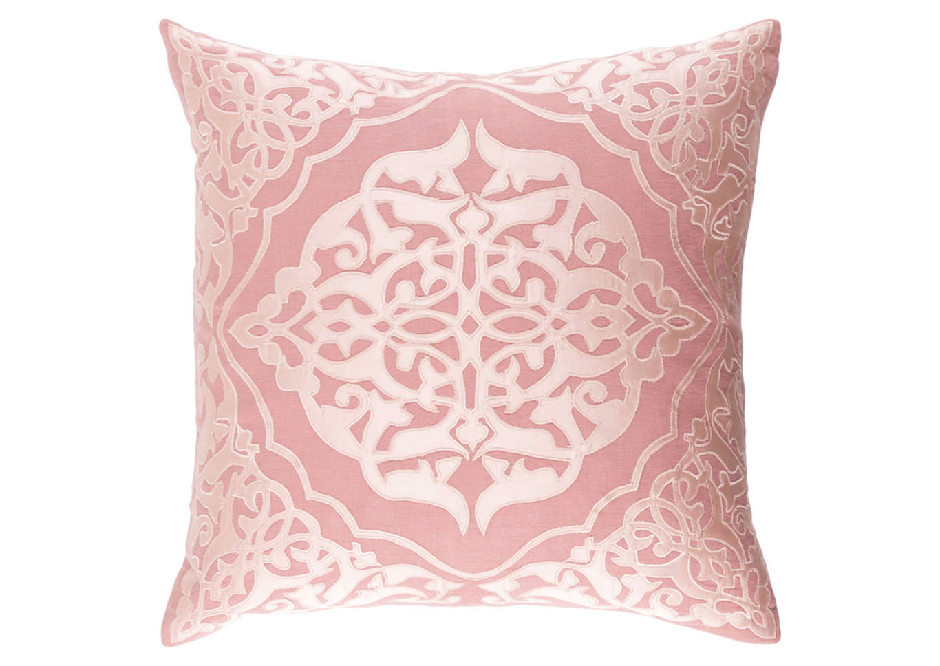 Adelia Pink Pillow w/Down Insert,Surya