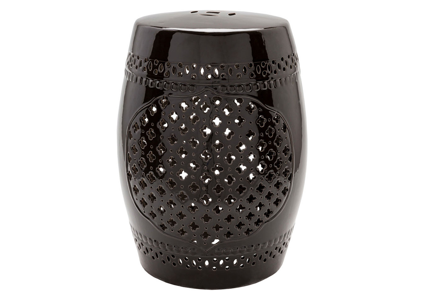 Auburndale Black Stool,Surya