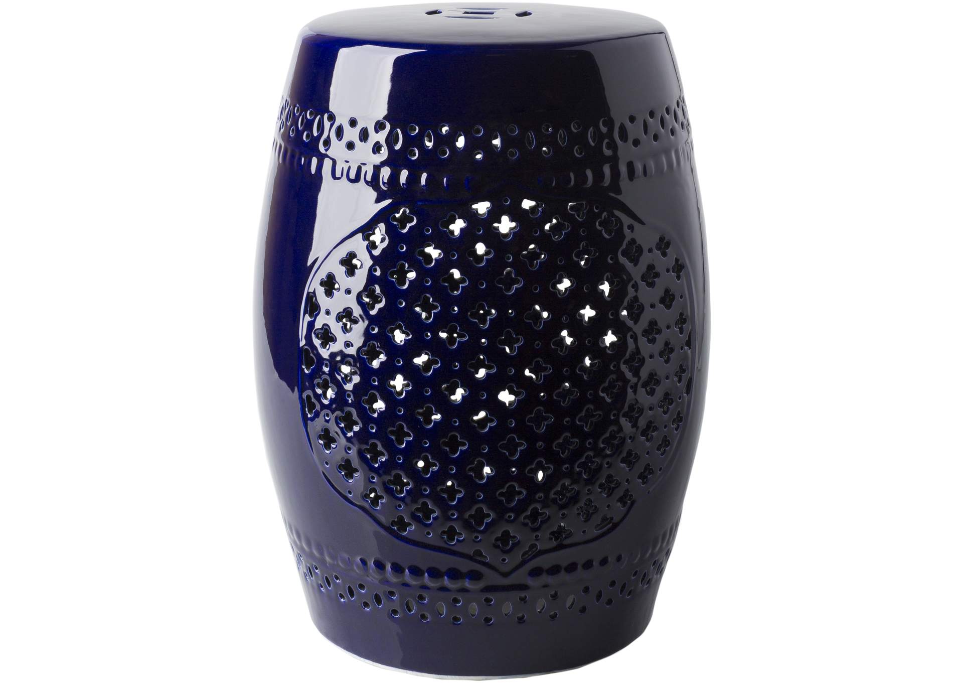 Auburndale Blue Stool,Surya