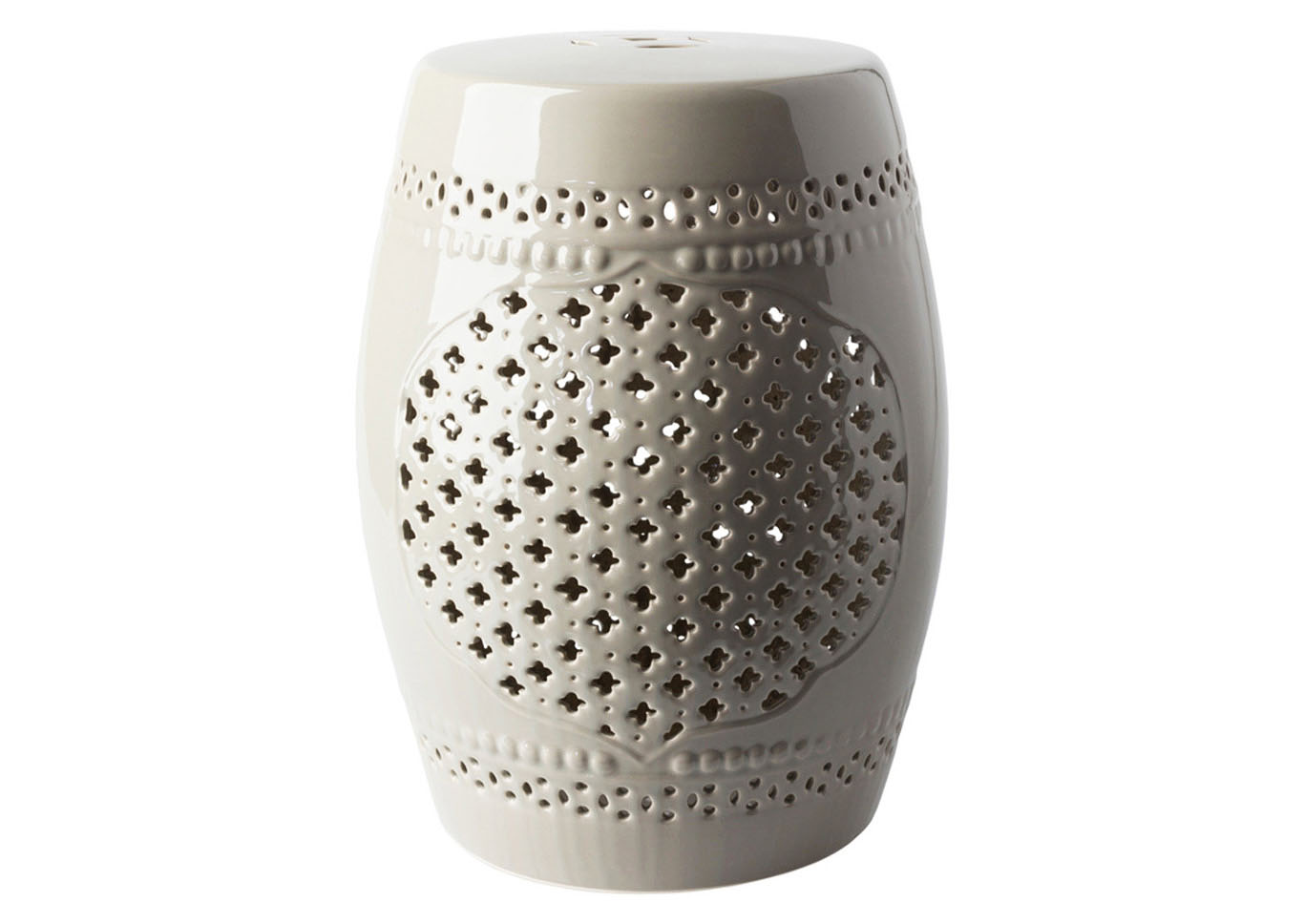 Auburndale Beige Stool,Surya