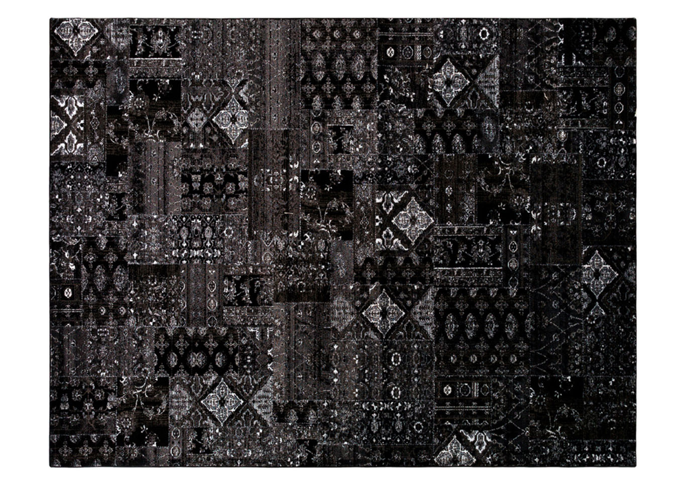 Amadeo Black Area Rug,Surya