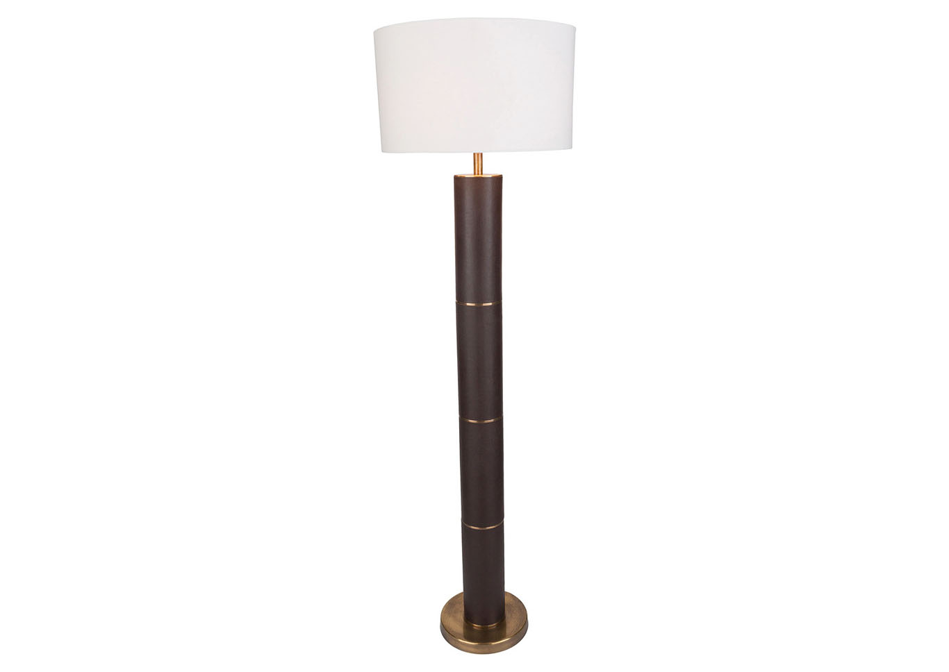 Andrews White Portable Lamp,Surya