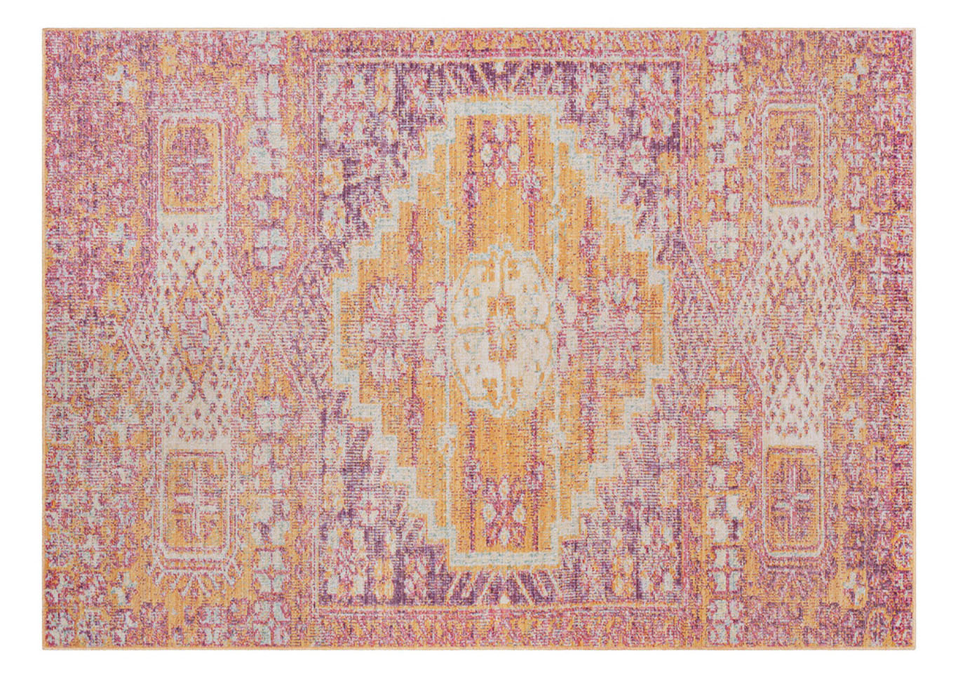 Antioch Pink Area Rug,Surya