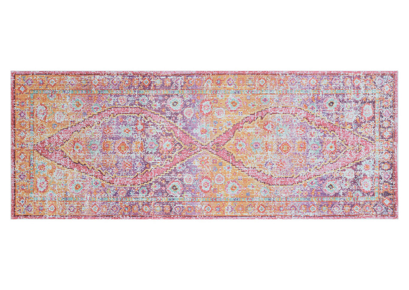 Antioch Pink Runner,Surya