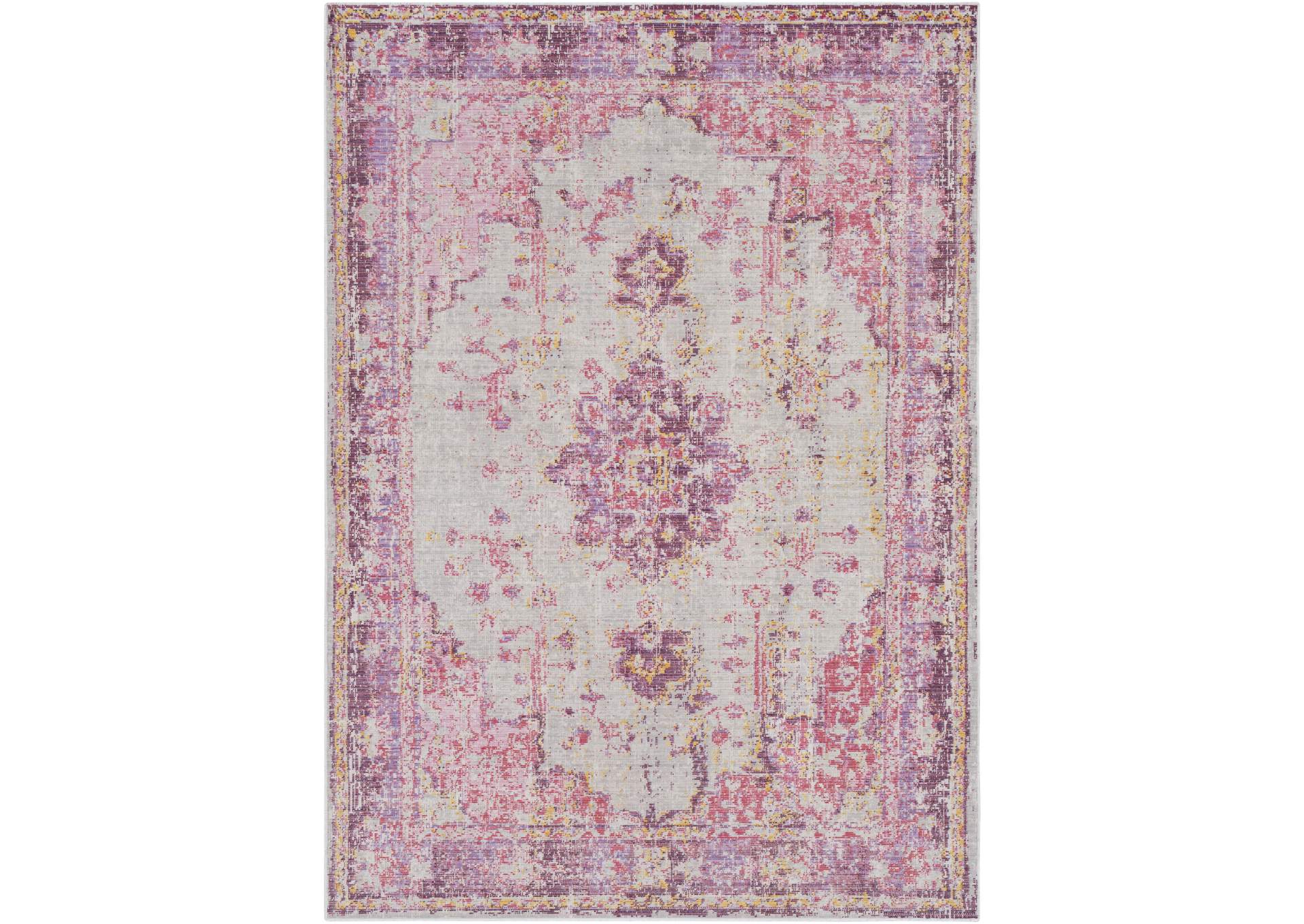 Antioch Pink Area Rug,Surya