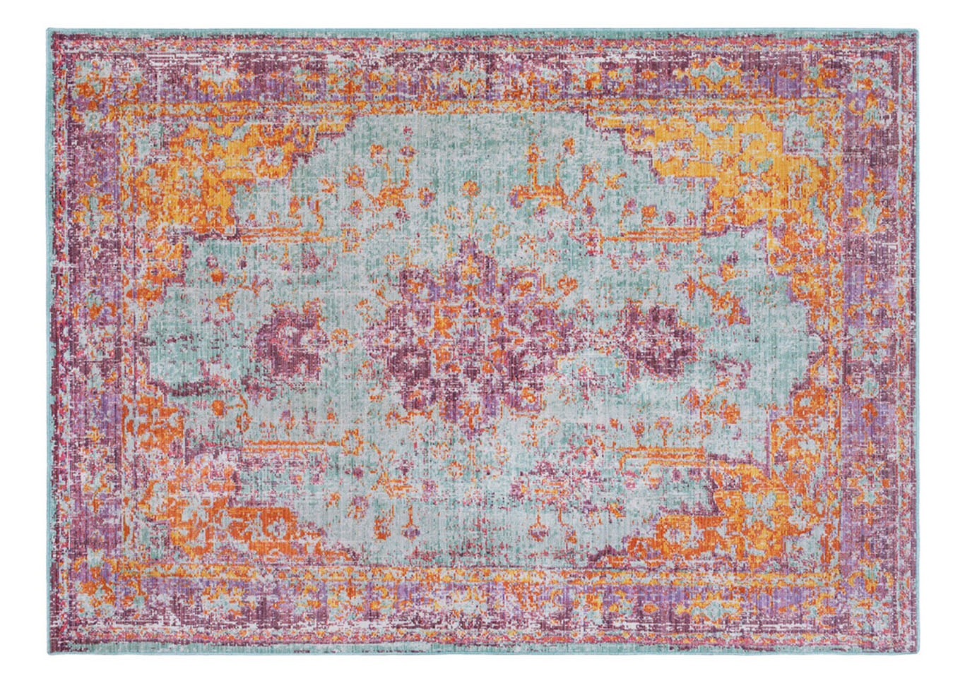 Antioch Purple Area Rug,Surya