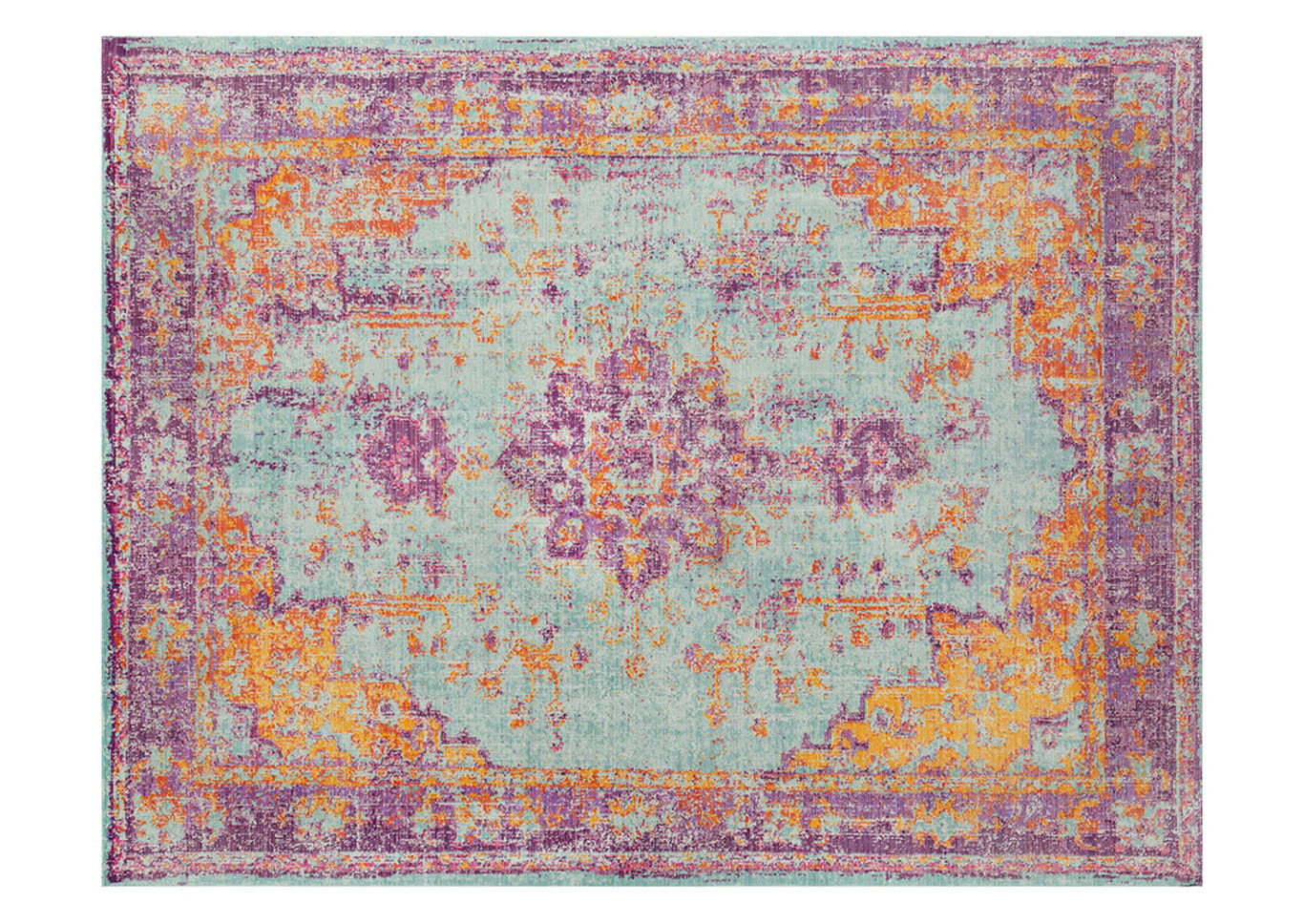 Antioch Purple Area Rug,Surya