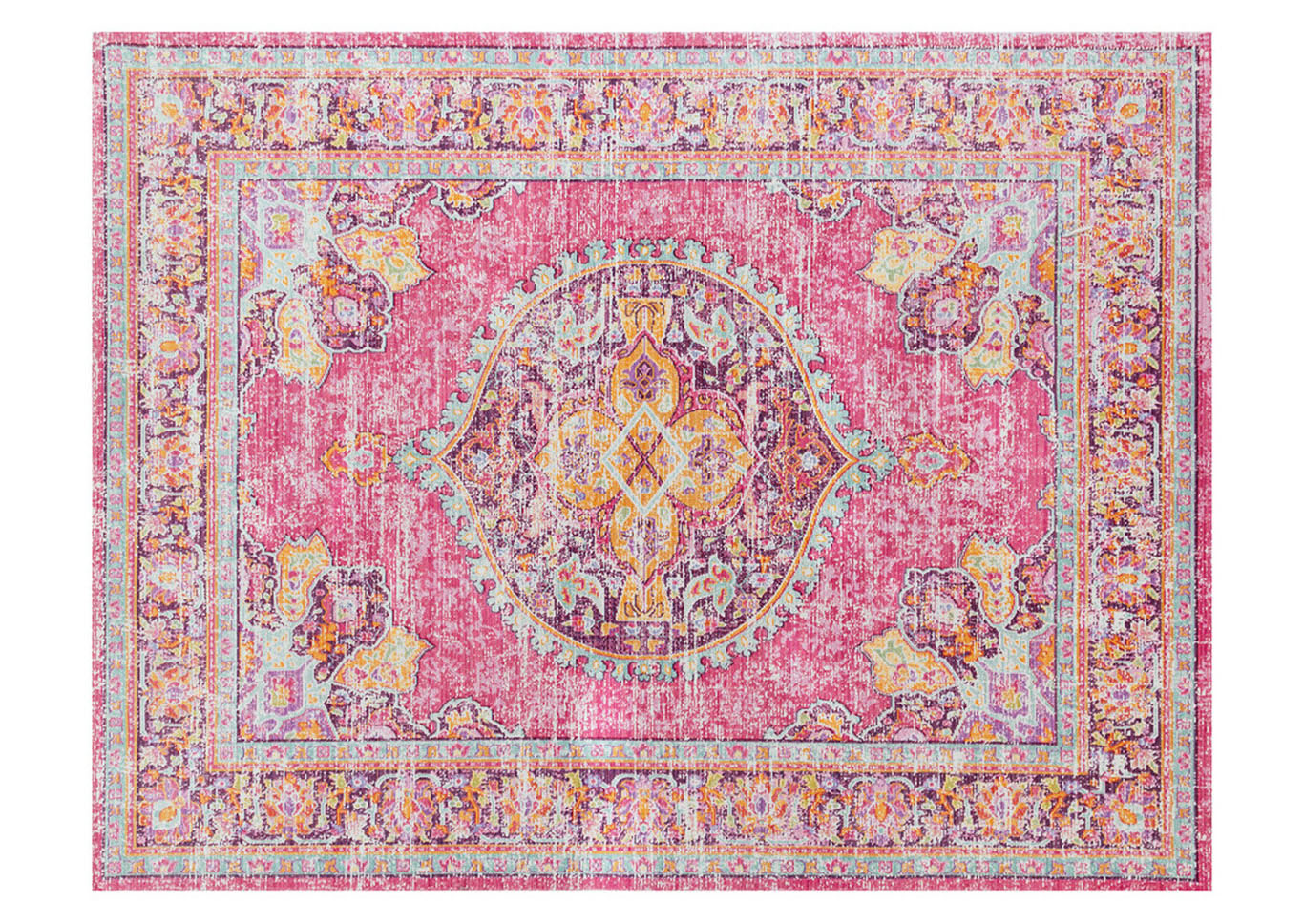 Antioch Pink Area Rug,Surya