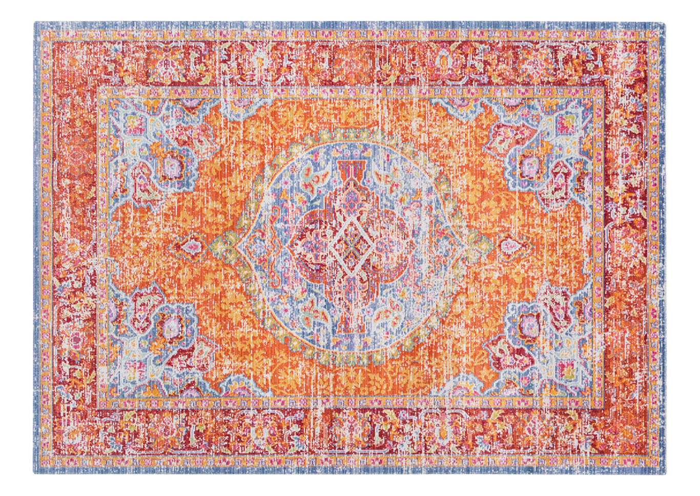Antioch Yellow Area Rug,Surya