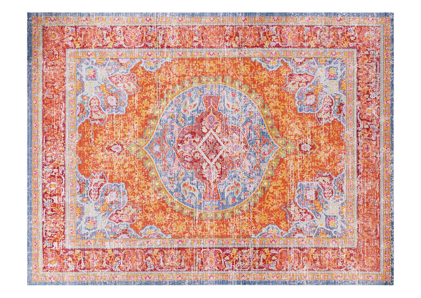 Antioch Yellow Area Rug,Surya