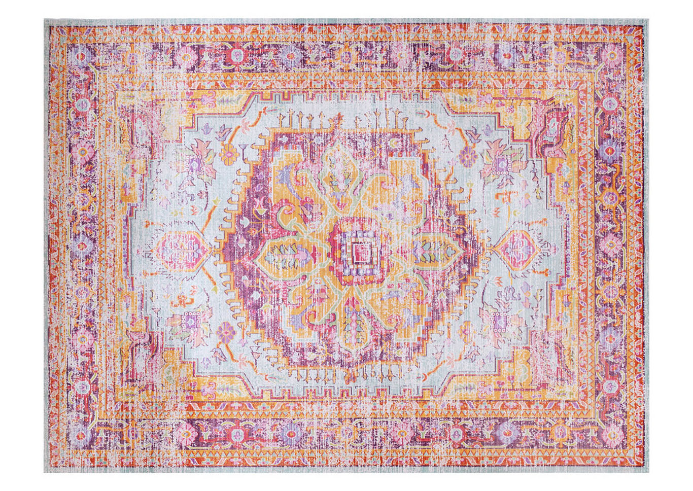 Antioch Purple Area Rug,Surya