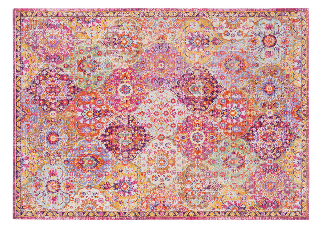 Antioch Pink Area Rug,Surya