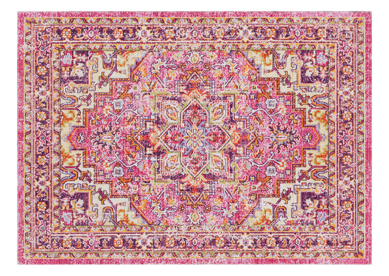 Antioch Pink Area Rug,Surya